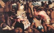 Jacopo Bassano The Adoration of the Shepherds oil painting reproduction